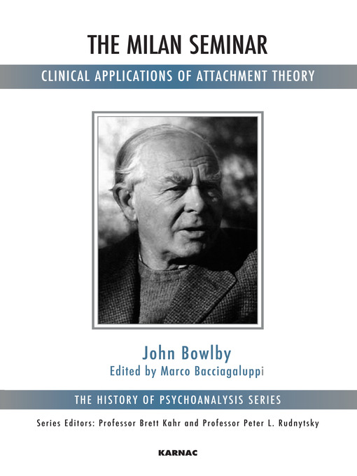 Title details for The Milan Seminar by John Bowlby - Available